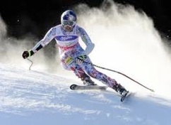 Compétition de ski alpin